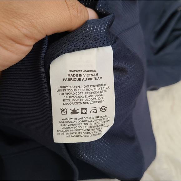 Nike Shield Navy Blue Amulets Men's Golf Pullover Crewneck Sweatshirt Small - Picture 8 of 10